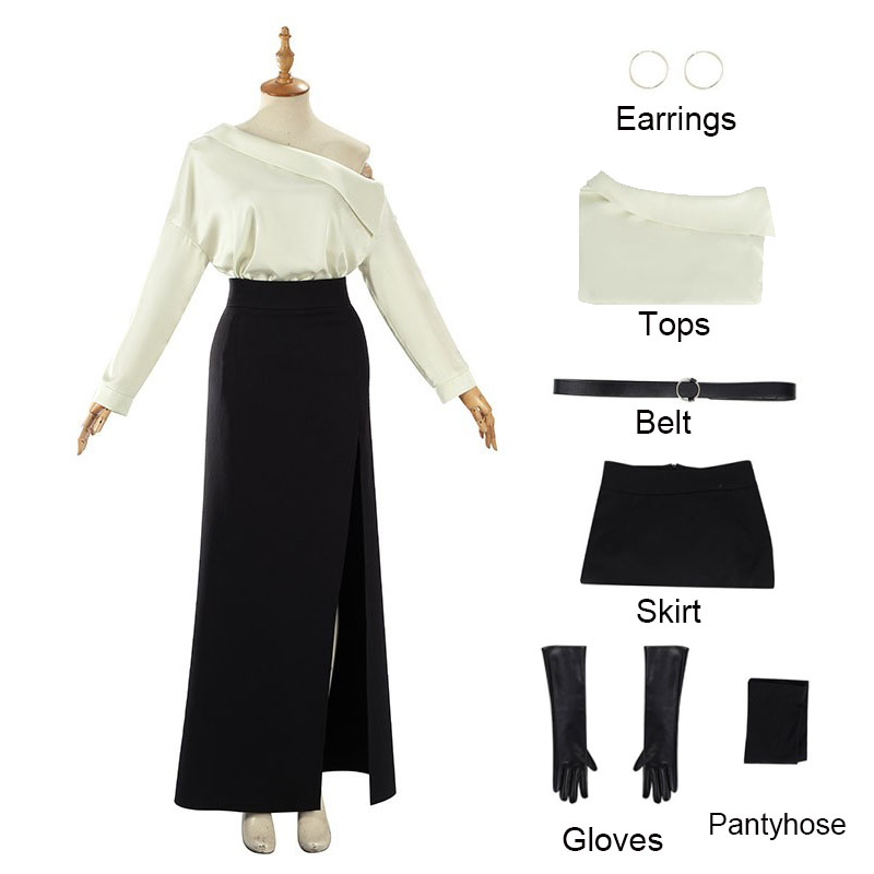 Formal Wear Japan Women - Horror Game Requiem Grace Cosplay Costume
