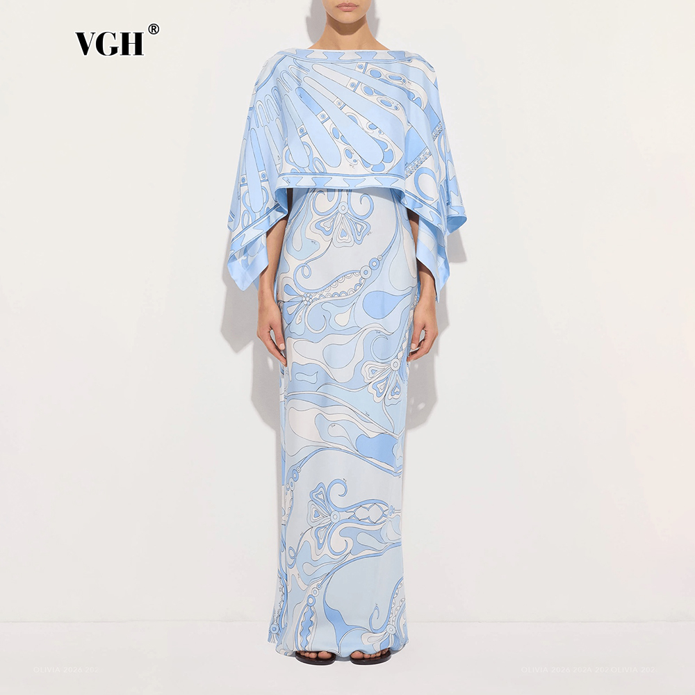 VGH Light Blue Abstract Print  - đánh giá và giá Women'S Formal Wear Suit