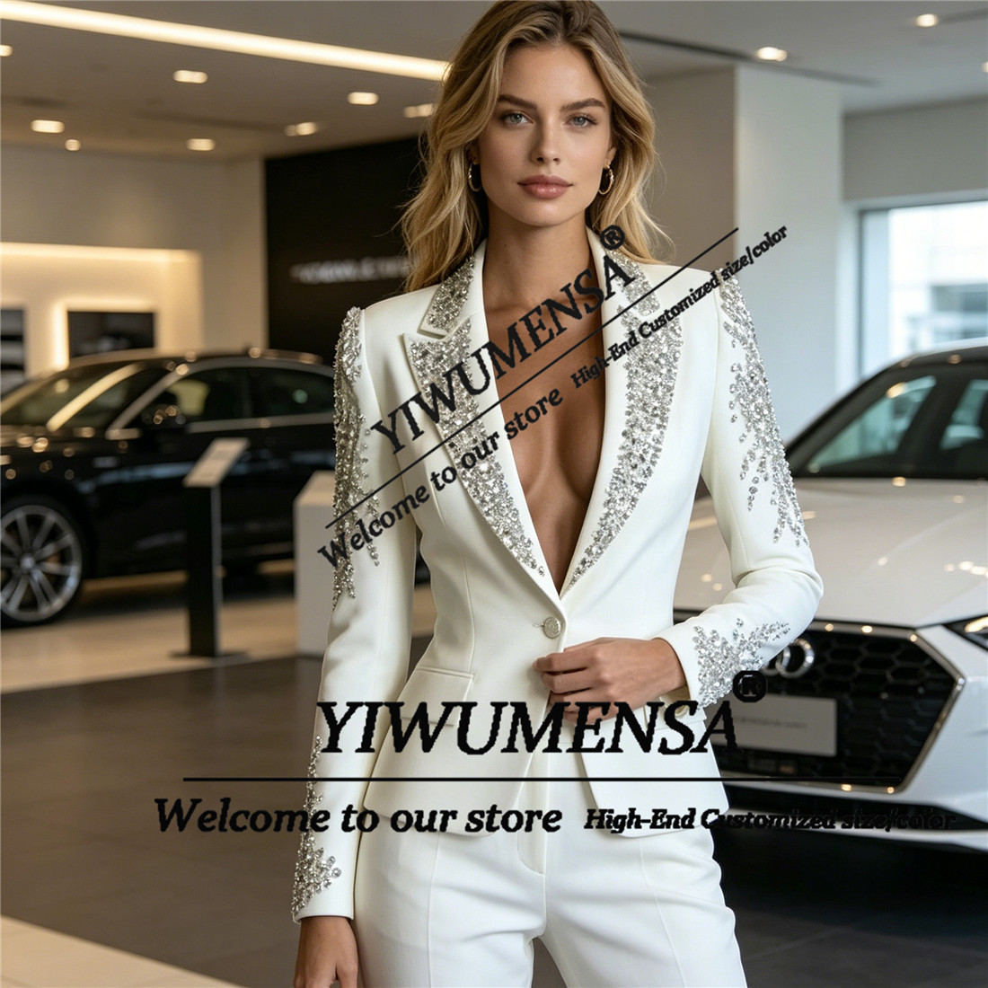 Luxury Women Suits 2 Pieces Se - đánh giá và giá Women'S Formal Wear Suit