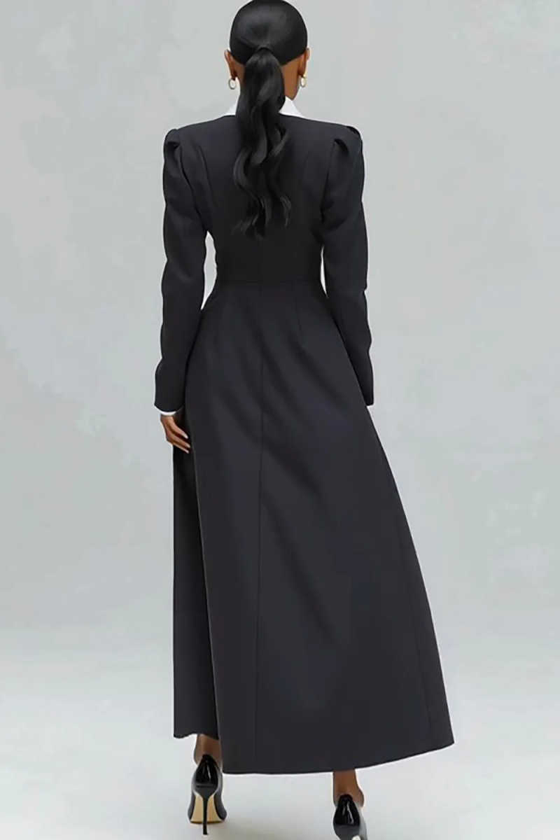 A Line Women Long Blazer Jacke - đánh giá và giá Women Formal Party Wear Dress