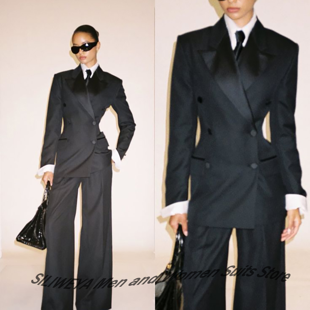 Professional Women's Black Dou - đánh giá và giá Women'S Formal Wear Tuxedo