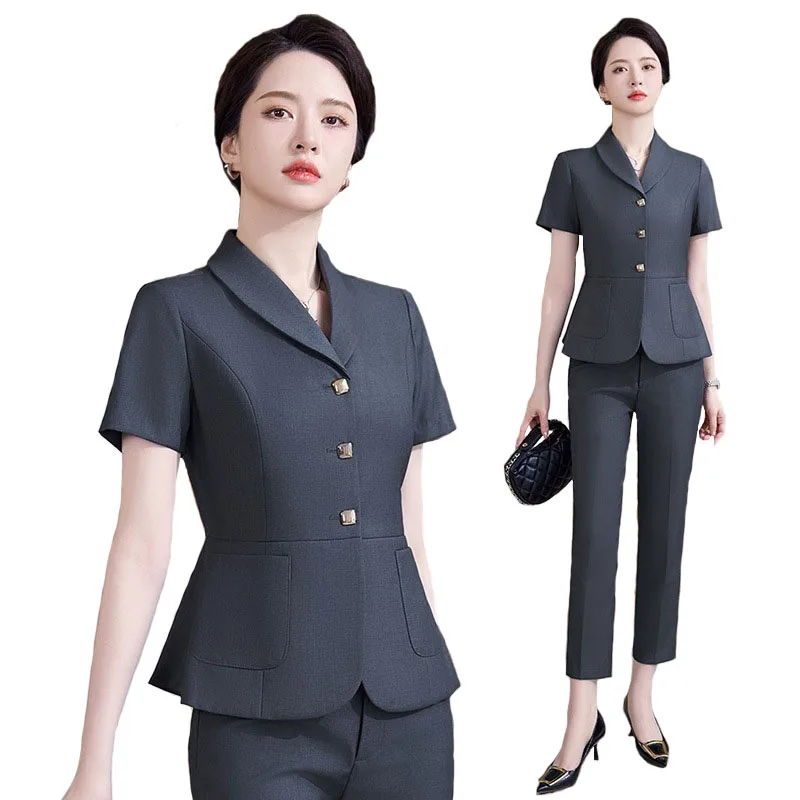 Pop 2024 Summer Formal OL Styl - đánh giá và giá Women Formal Wear Interview