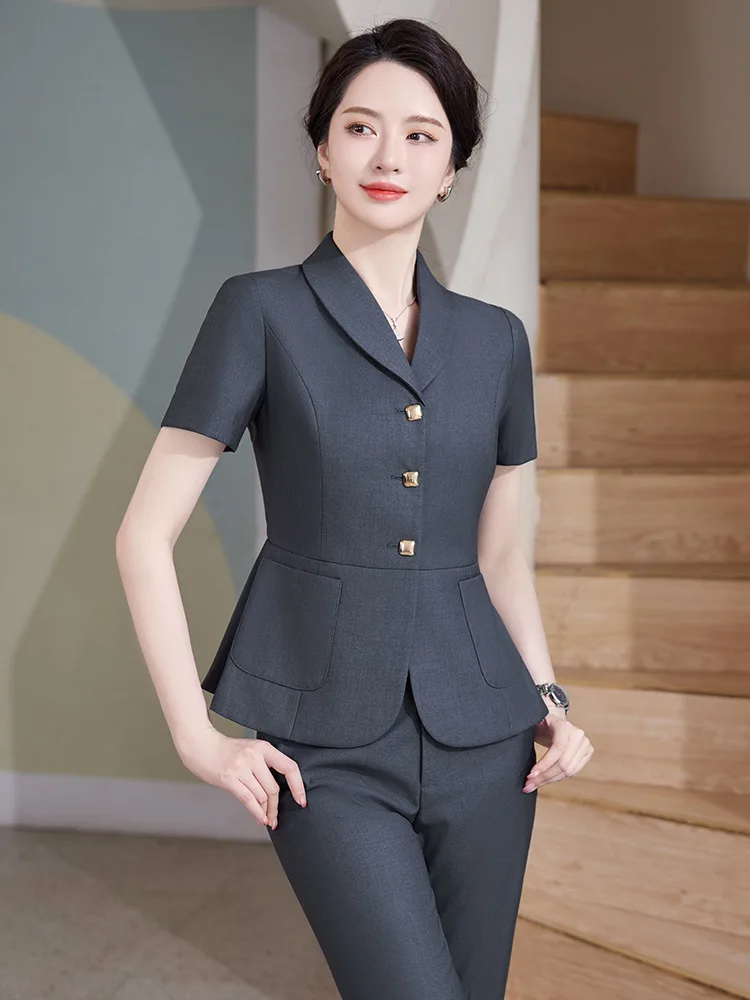 Pop 2024 Summer Formal OL Styl - đánh giá và giá Women Formal Wear Interview