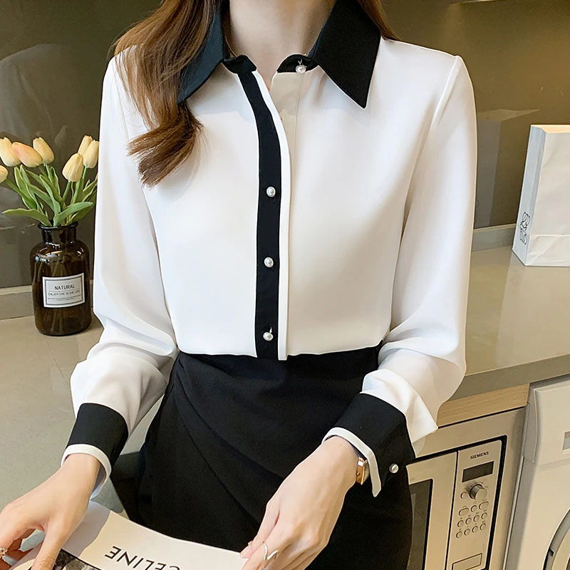White Chiffon Shirt for Women  - đánh giá và giá Women'S Formal Wear Suit