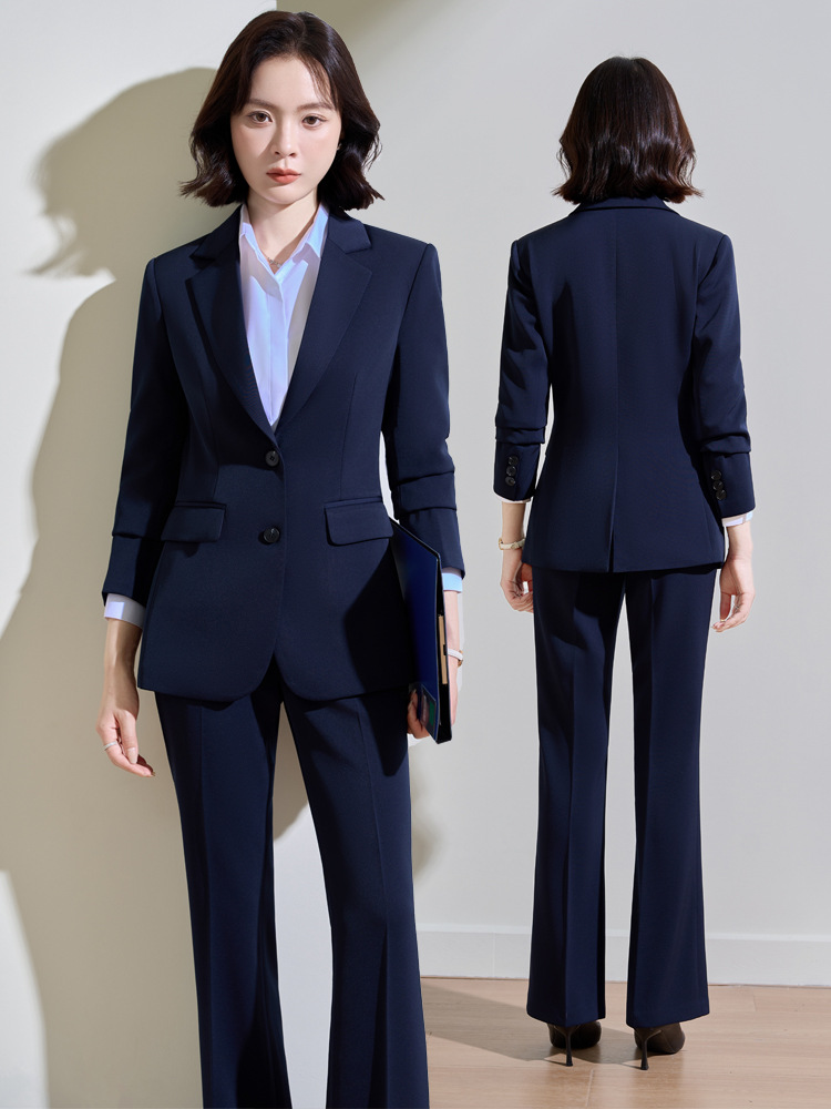 Navy blue professional suit fo - đánh giá và giá Women Formal Wear Interview