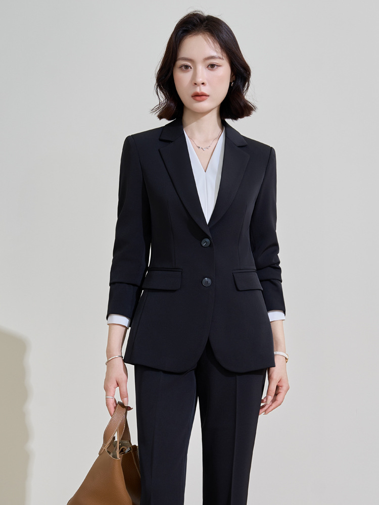 Navy blue professional suit fo - đánh giá và giá Women Formal Wear Interview