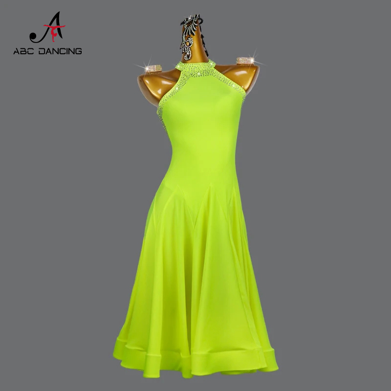 Chuyên Nghiệp Mới Vàng Nhảy La - đánh giá và giá Women Formal Party Wear Dress