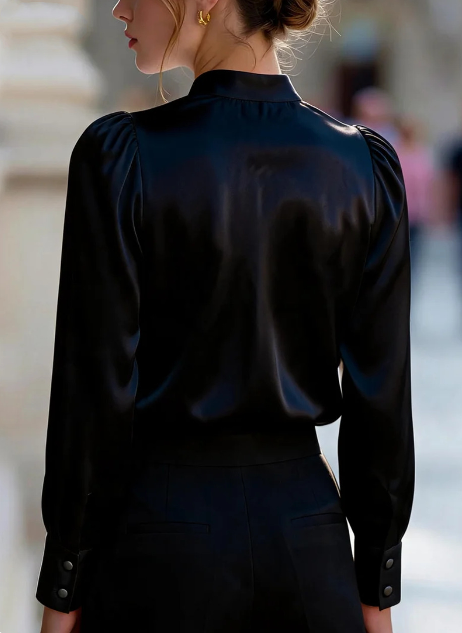Women Formal Satin Shirt Manda - đánh giá và giá Women'S Formal Wear Suit