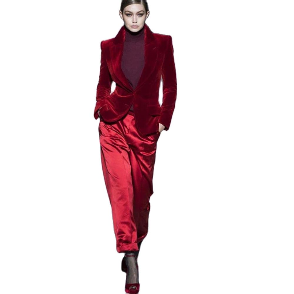 Phụ Nữ Quần Phù Hợp Với Rượu V - đánh giá và giá Women'S Formal Wear Tuxedo