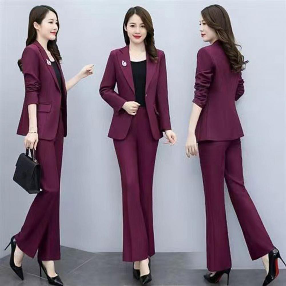 2 Pcs/Set Lady Formal Coat Pan - đánh giá và giá Women'S Formal Wear Suit