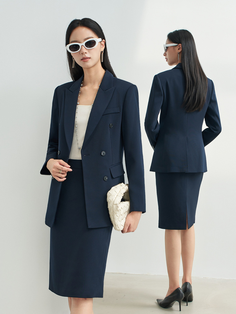 Navy Blue Professional Skirt S - đánh giá và giá Women Formal Wear Interview